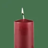 PURE Vela Cilíndrica Rojo Oscuro