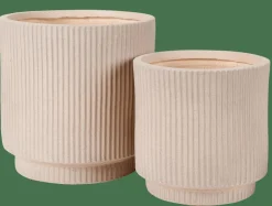 ROMA CREME Macetero Crema