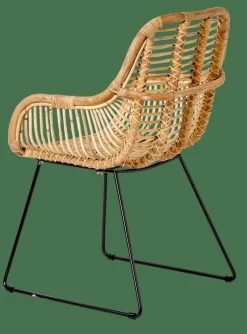ROTAN Silla De Comedor Natural