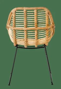 ROTAN Silla De Comedor Natural