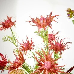 RUBY Planta Artificial Rojo