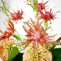 RUBY Planta Artificial Rojo