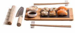 SAMOURAI Cepillo WC En Soporte Negro