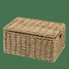 SEAGRASS Caja De Almacenaje M Con Tapa Natural