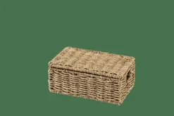 SEAGRASS Cesta Almacenaje S Con Tapa Natural