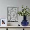 SEÑORITA Decoración De Pared Negro