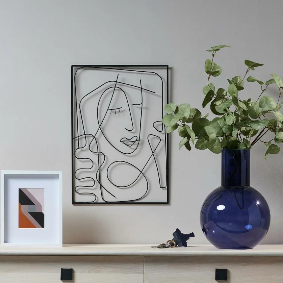 SEÑORITA Decoración De Pared Negro