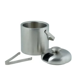 SHAKE & STIR Cubitera Con Pinzas 1,3L Acero Inoxidable