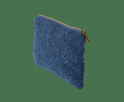 SIERA Bolsa De Maquillaje Azul Oscuro
