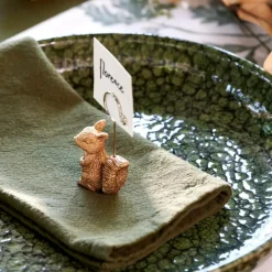SQUIRREL Decoración Dorado