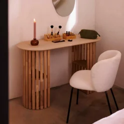 TATE Silla De Comedor Blanco