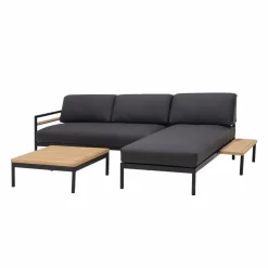 TEAK LUXE Tumbona Natural