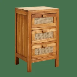 TECK Cajonera 3 Cajones Natural