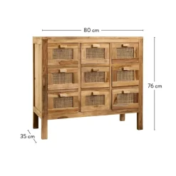 TECK Cajonera Farmacia Natural