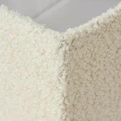 TEDDY Cesta Plegable Blanco Apagado