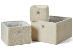 TEDDY Cesta Plegable Blanco Apagado
