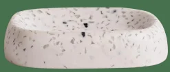 TERRAZZO Jabonera Blanco