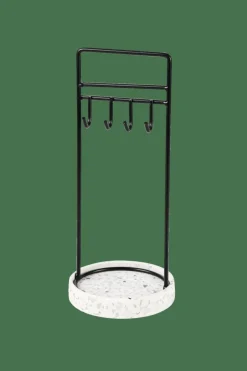 TERRAZZO Joyero Negro, Blanco, Gris