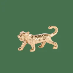 TIGER Tigre Decorativa Dorado