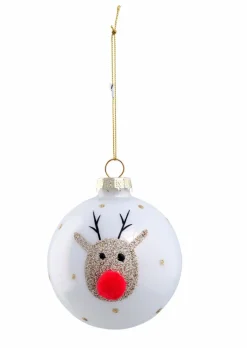 TULLY Decoración Colgante Blanco