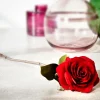 VELVET Flor Artificial Rojo