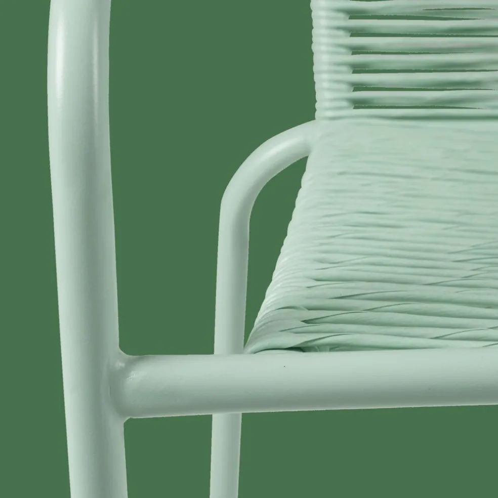 VERONA Silla Apilable Aguamarina