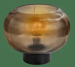 VINTO Lámpara De Mesa Ámbar Transparente