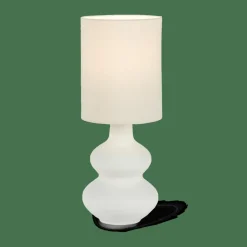 WHITESTONE Lámp. Mesa/pantalla E27 Blanco Apagado