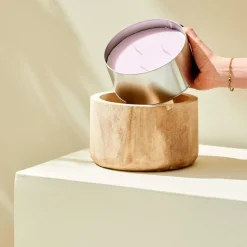 WOOD Recarga Vela De Jardín Morado
