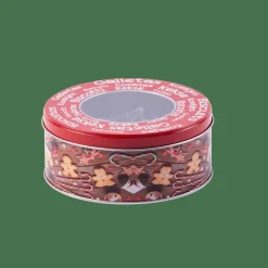 X-MAS Moldes Juego De 8 En Lata Plateado