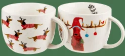 X-MAS MOOSE Taza Multicolor