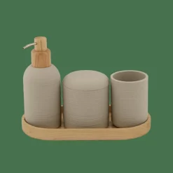 YUKI Soporte Para Cepillo De Dientes Beis