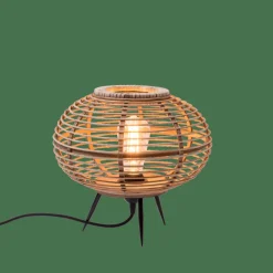 ZANZI Lámpara De Mesa E27 Natural