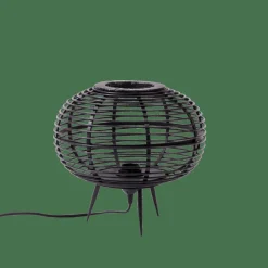 ZANZI Lámpara De Mesa E27 Negro