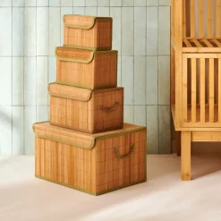 ZEN Caja Con Asas Natural